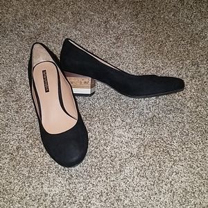 Anthropologie byfarylrobin heels shoes black